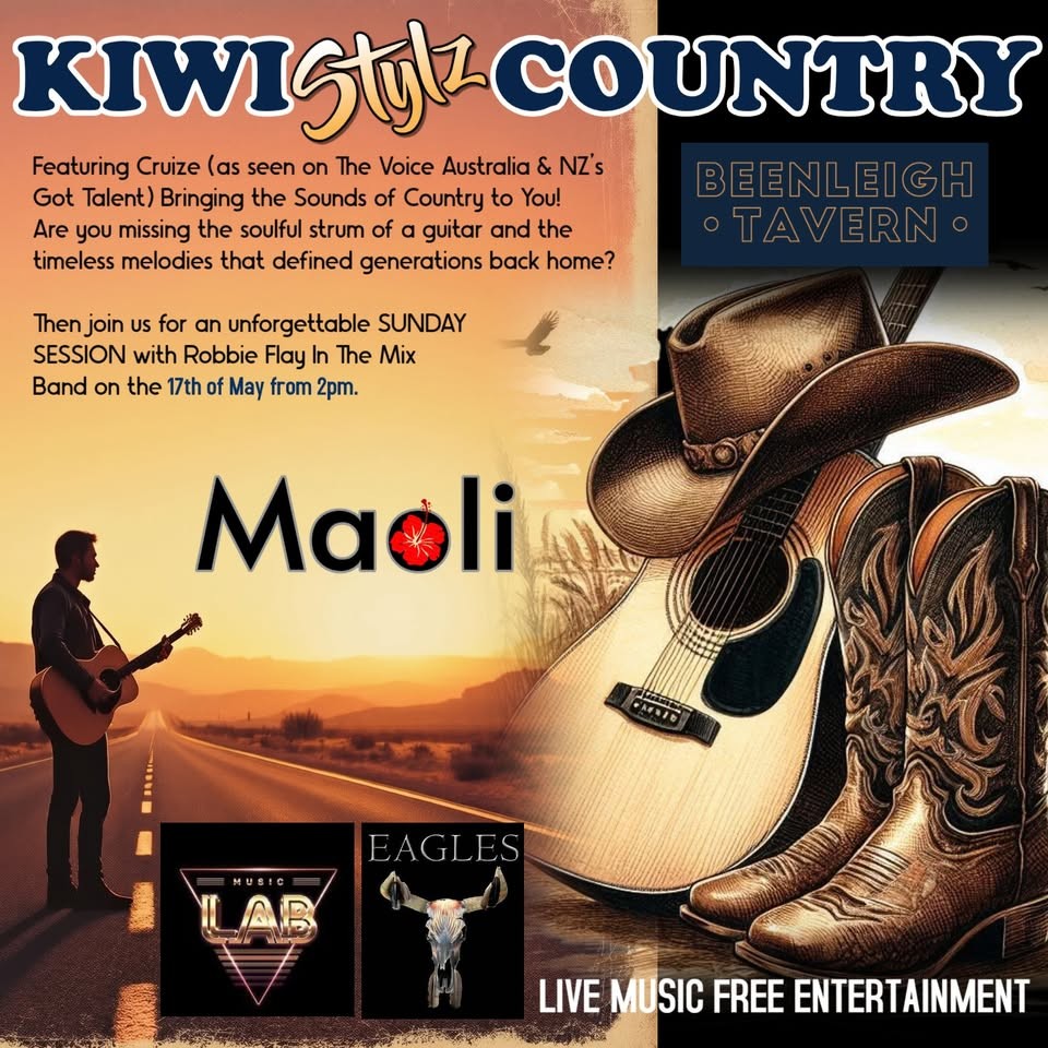FREE Gig Alert - Cruize brings Kiwi Country to Beenleigh Tavern