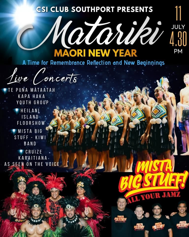 FREE Event Alert - Matariki at CSI Cub Southport